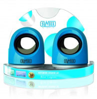 Sweex Notebook Speaker Set Blue Lagoon (SP137)